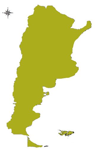 distribución de la lechucita de las vizcacheras en argentina